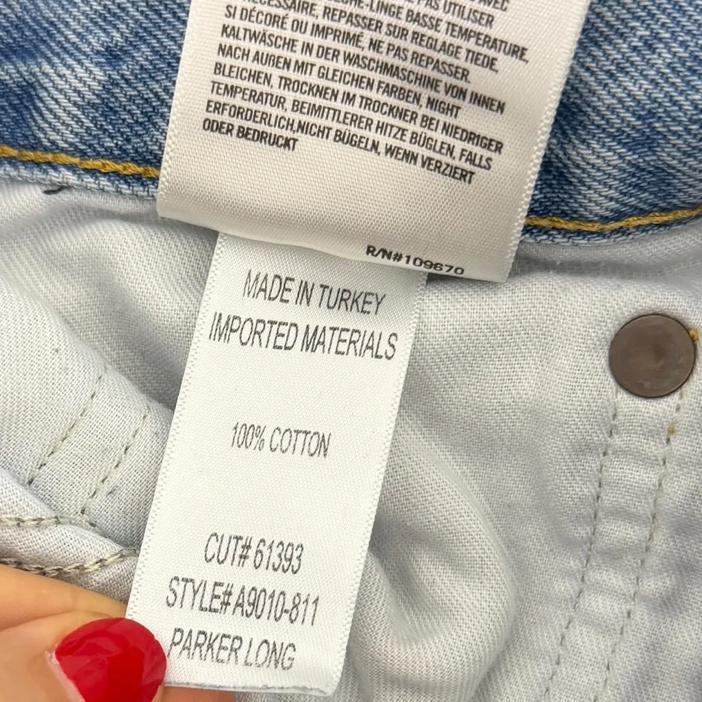 Agolde Parker Long Shorts Swapmeet - Image 6