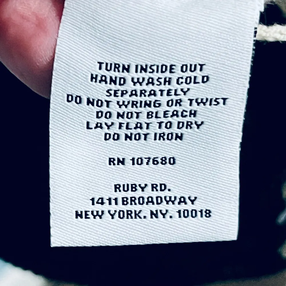 Ruby Rd. Cream Crochet Top with Fringe Size Large NWT - Image 12