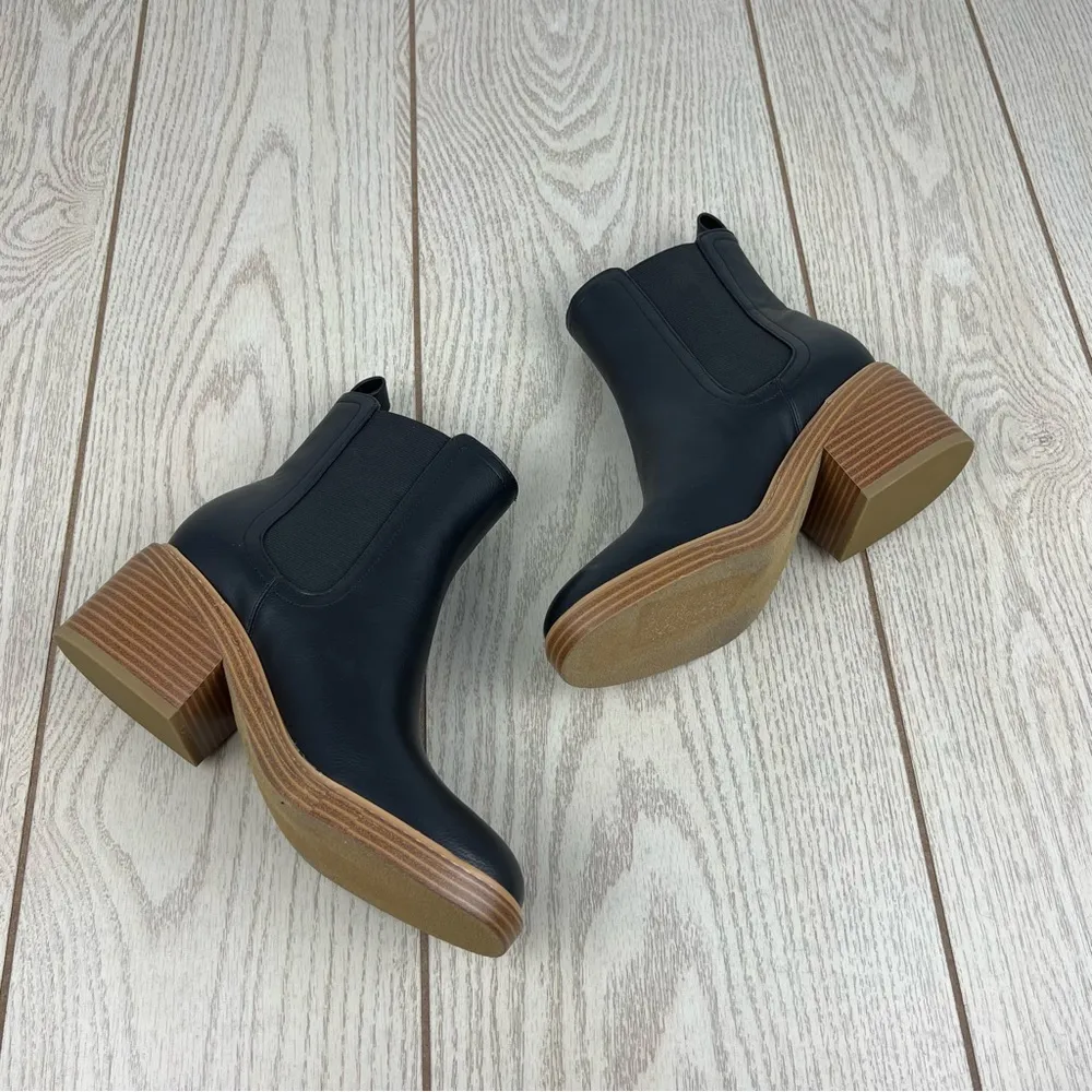 Marc Fisher Women's Modesty Block Heel Dress Booties 6M Black $149 - Image 5