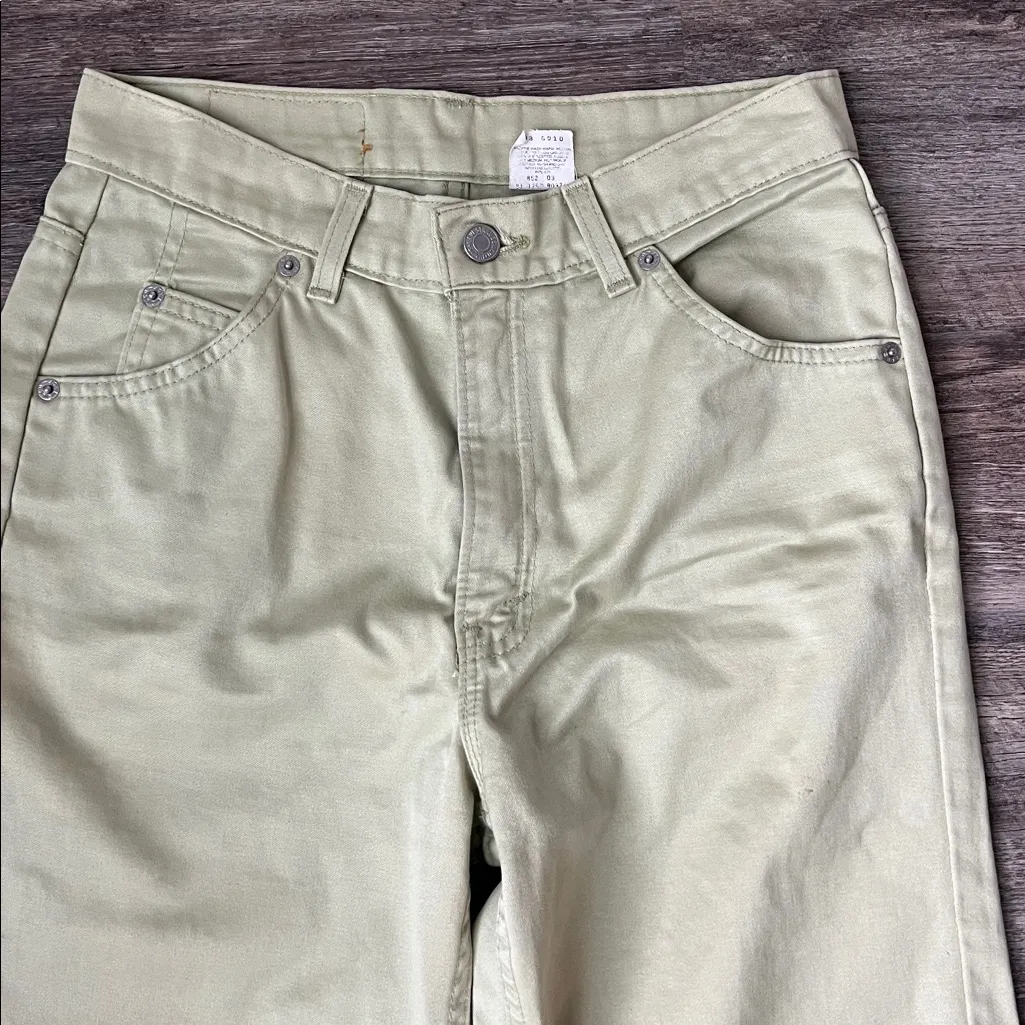 Vintage 90s Levi’s Tapered Leg Pants Sz 6 Reg ®️ - Image 4