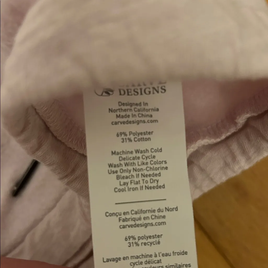 Carve Designs Pink Rowayton Cowl Pullover - Image 6