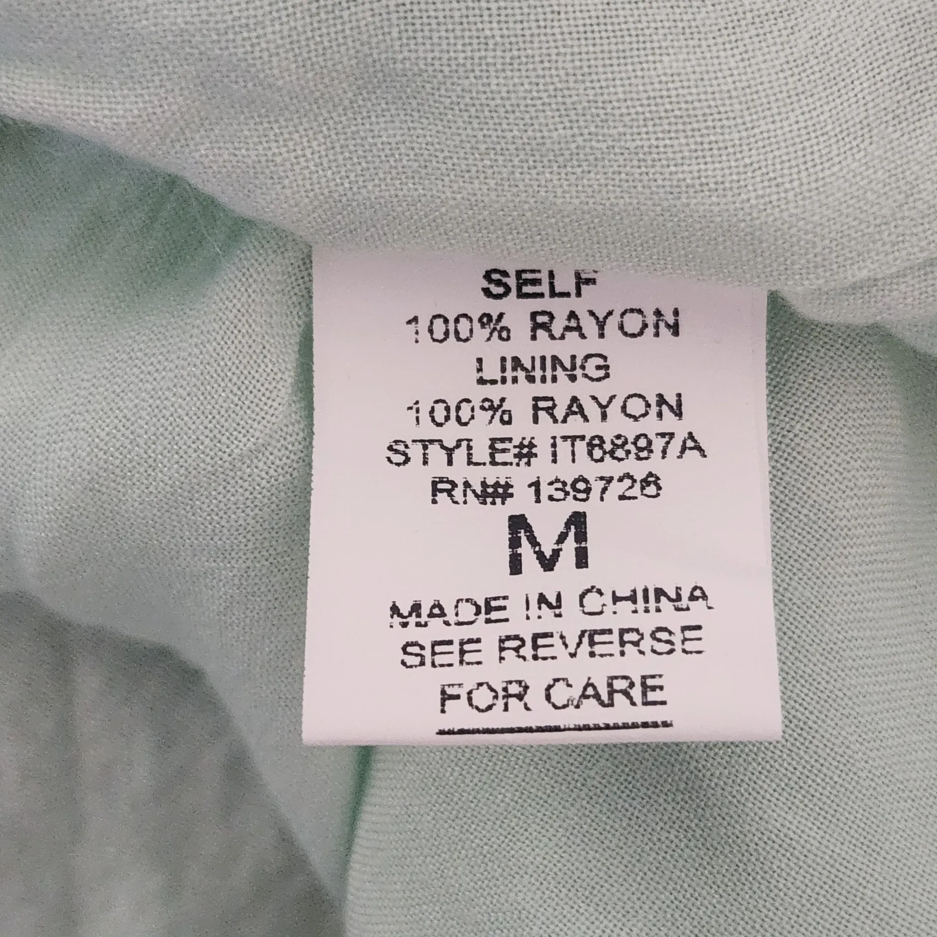 Honey Punch Mint Green Sleeveless Lace Trim Crop Top NWT Sz Medium Boho Top - Image 6