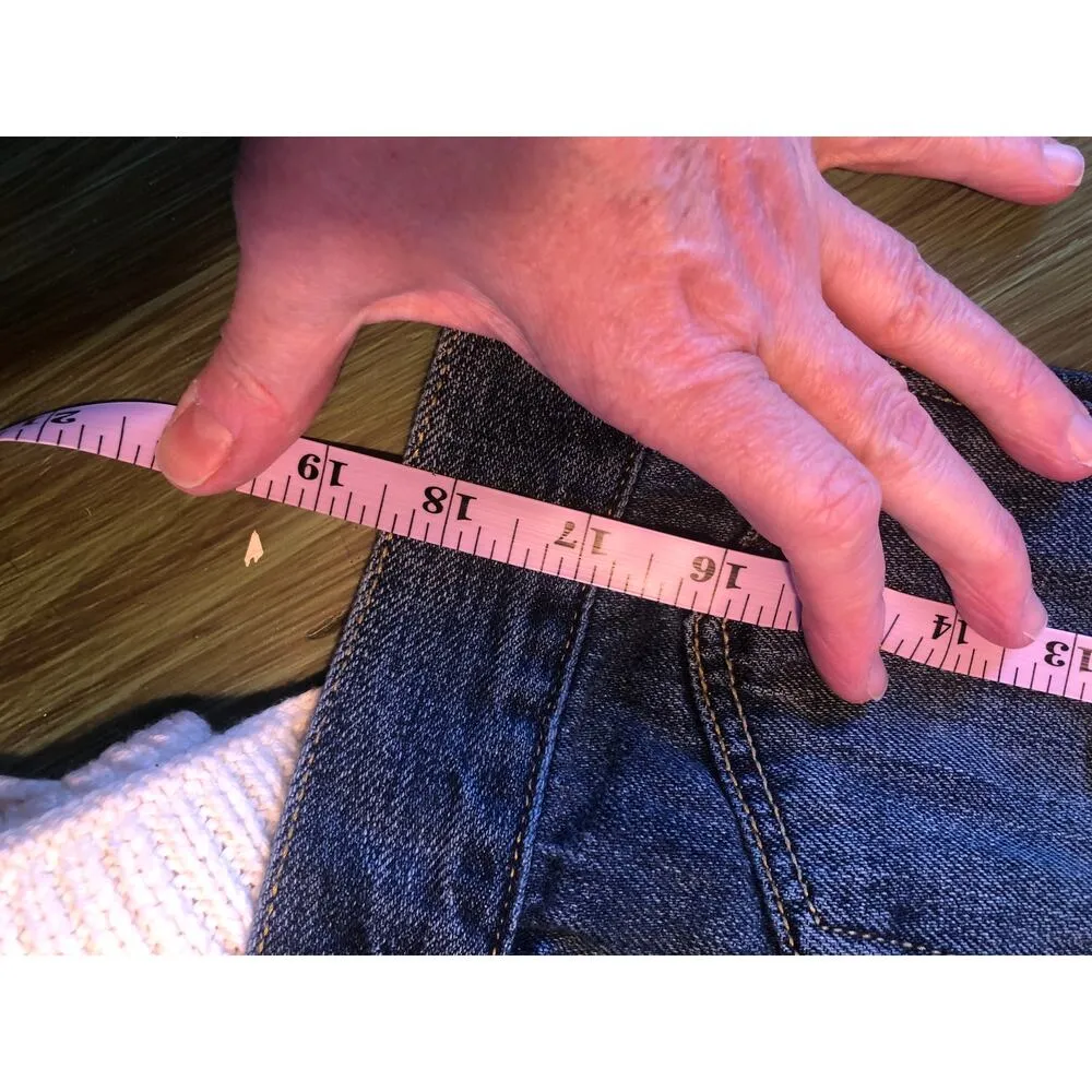 Abercrombie & Fitch EUC Women's Knit Lined Denim Jacket - Size Small - Image 7