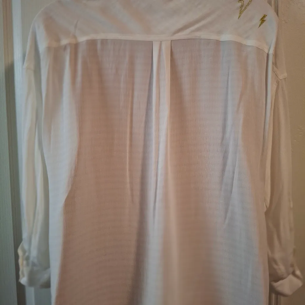 Torrid Sz 0 White Rayon Garment NWOT - Image 12