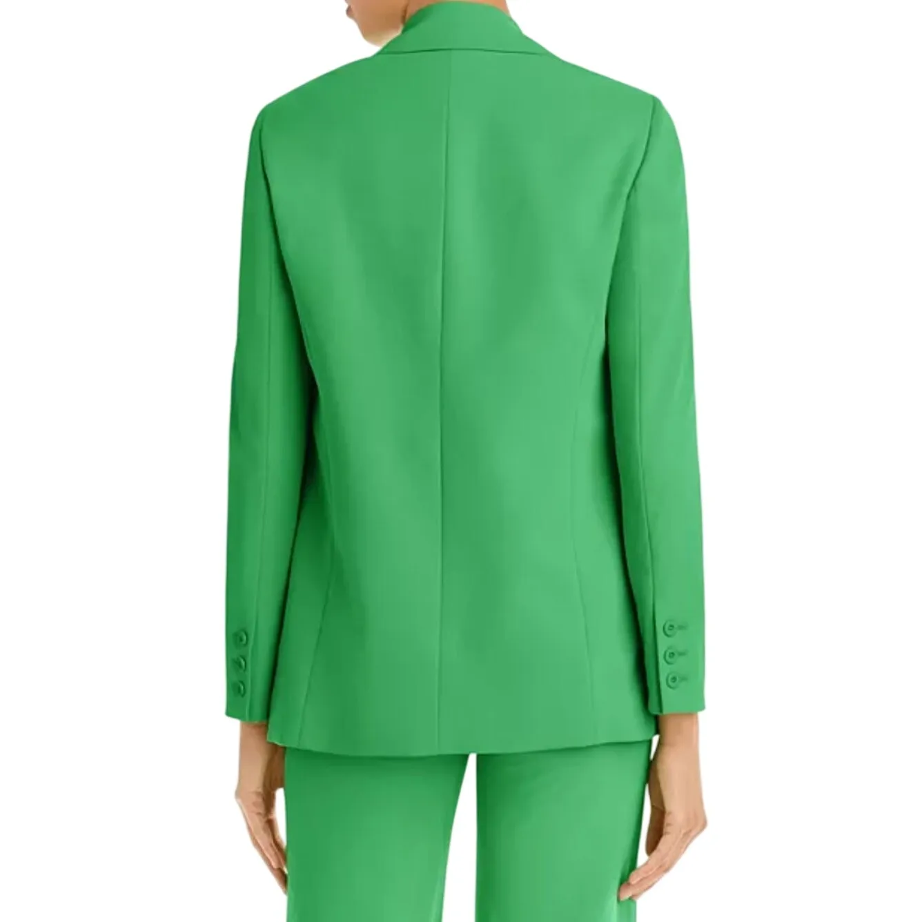 Alice + Olivia Denny Green Boyfriend Blazer Tailored Jacket Size 2 - Image 2