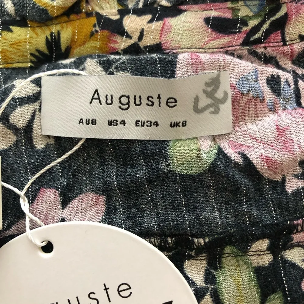 AUGUSTE The Label Delilah Boho Blouse Black Size 4 - Image 4