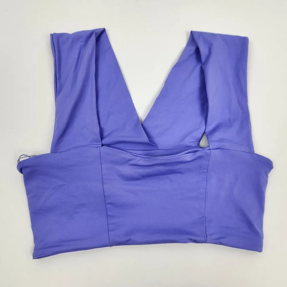 L*Space Parker Convertible Bikini Top in Amethyst Purple Size XS NWT - Image 4