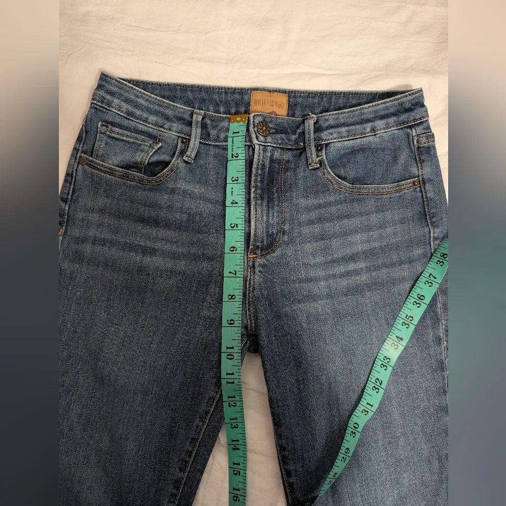 Driftwood Jackie High Rise Skinny Jeans W27 Medium Wash - Image 5