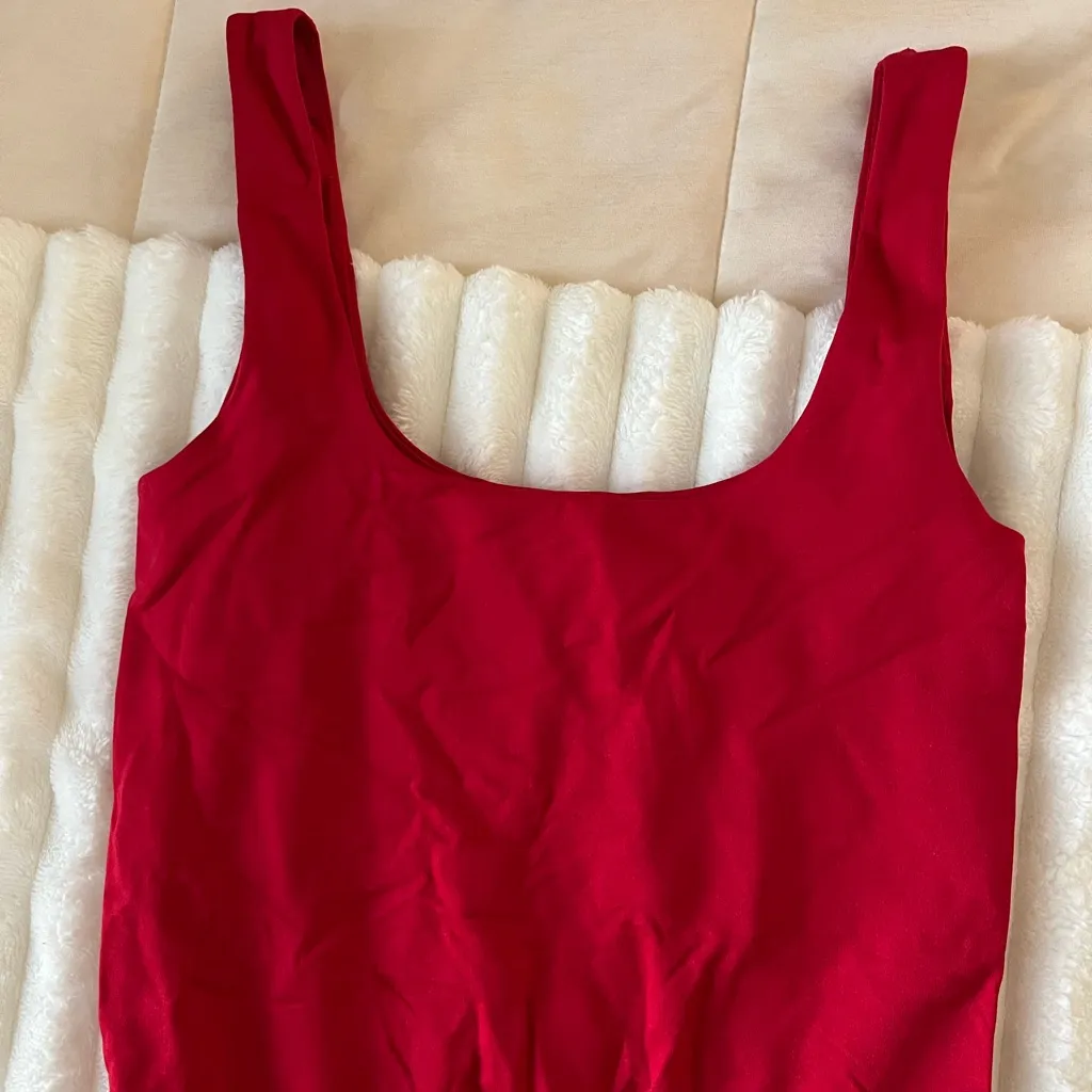 A New Day  Red Bodysuit - Image 2