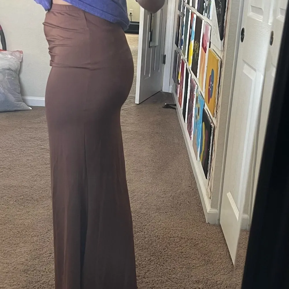 SheIn Brown Maxi Skirt - Image 5