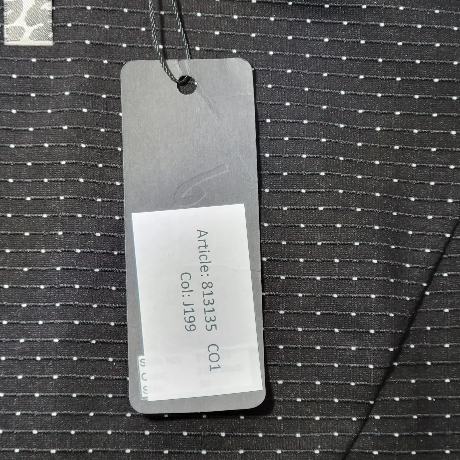 Poools Polka Dot 3/4 Sleeve Scoop Neck Top 38 NWT‎ Black - Image 8