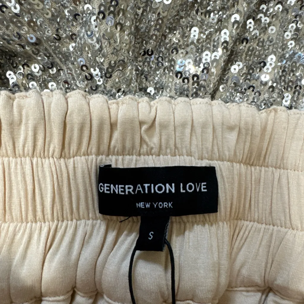 Elise Sequin Shorts Size S - Image 4