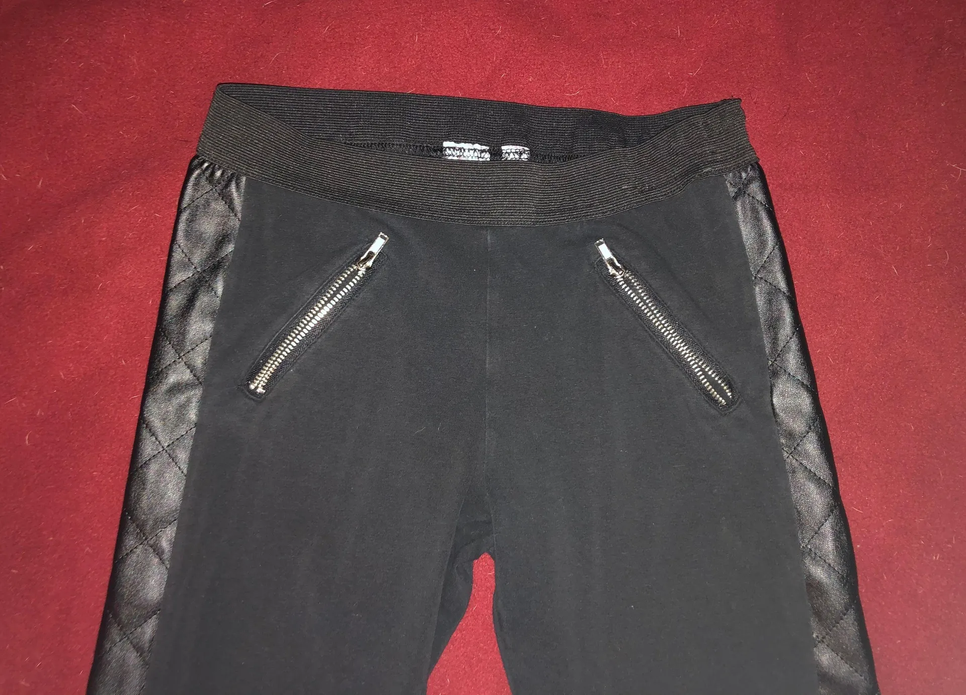 Women’s Black Faux - Image 6