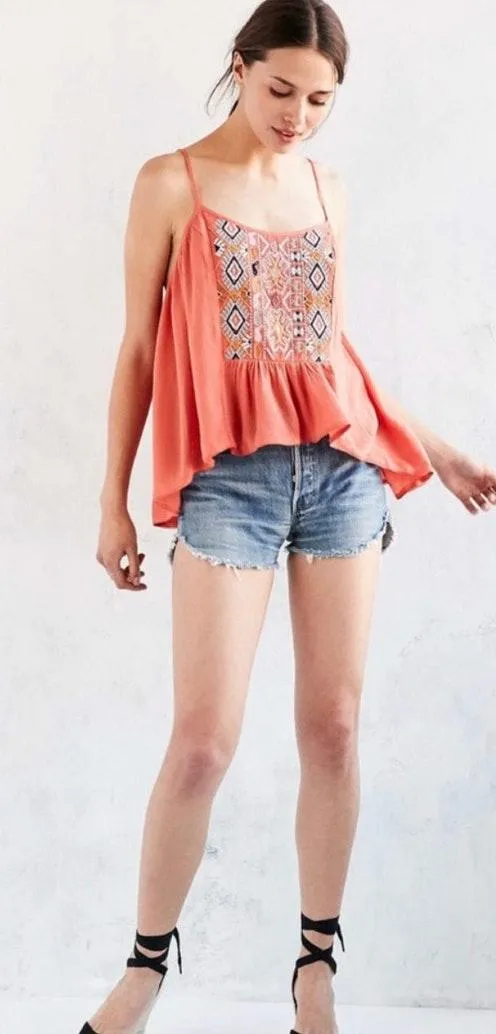 UO Ecote Rhapsody Embroidered Cami Top - Image 5