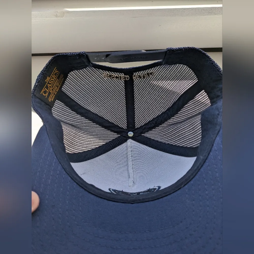 Rescued Hearts Trucker Hat Blue the Classics - Image 5