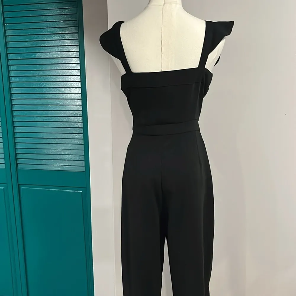 Anthropologie cupcakes and cashmere Elegant Black Jumpsuit - 4 - Image 11