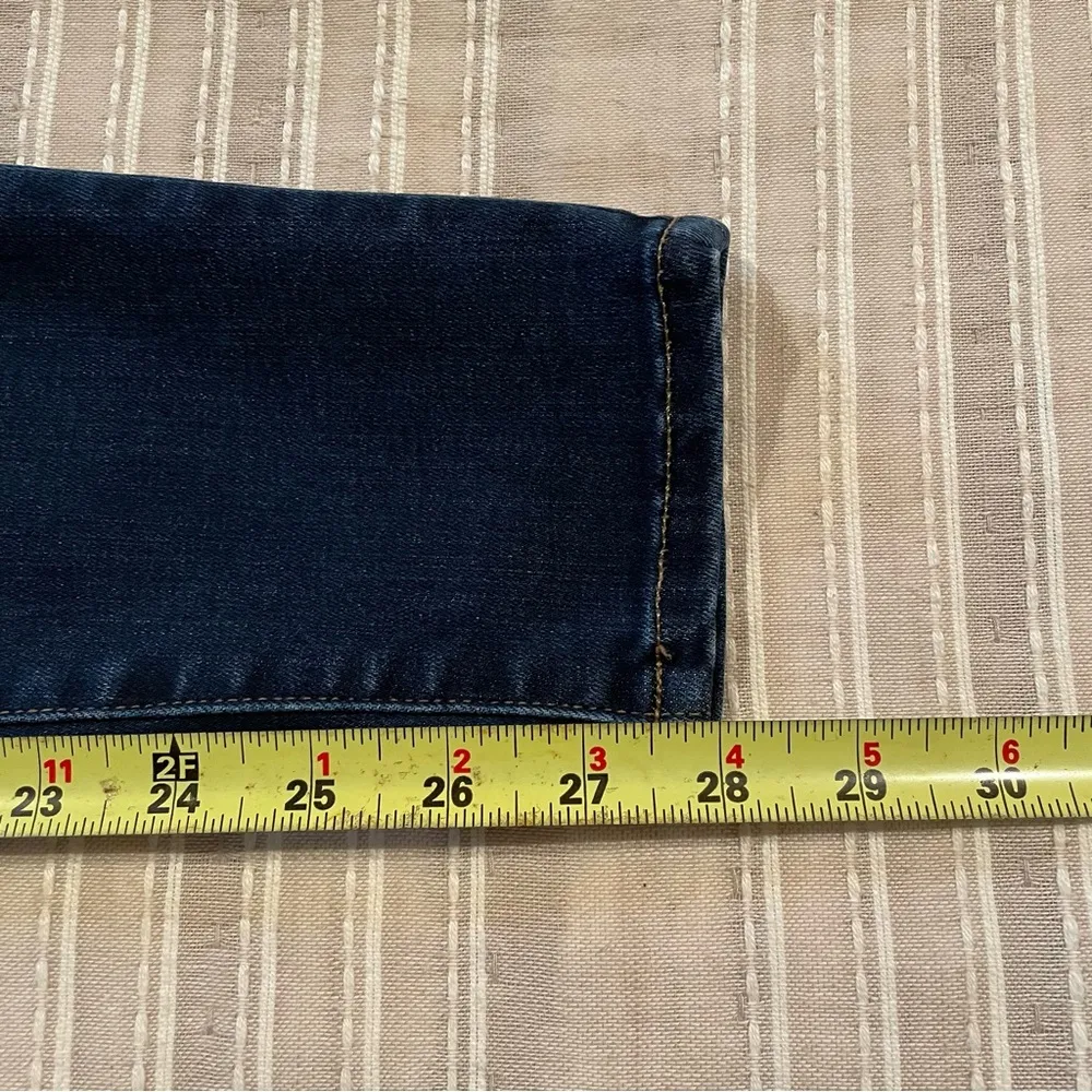 9" Mid Rise Skinny Jeans in Larkspur Wash: Tencel Denim Edition 26 - Image 12