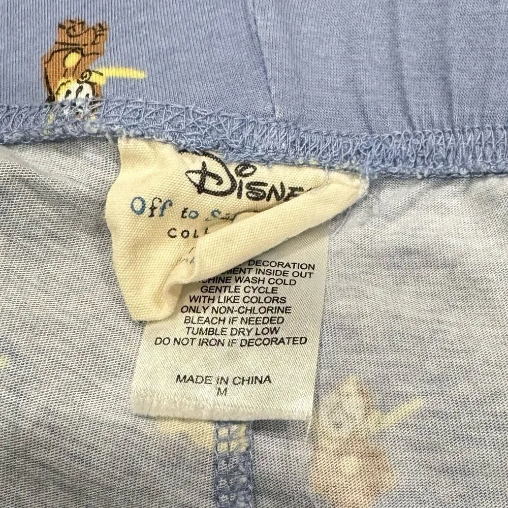 Munki Munki Beauty and the Beast Pajama Pants Capris Women’s Medium - Image 4