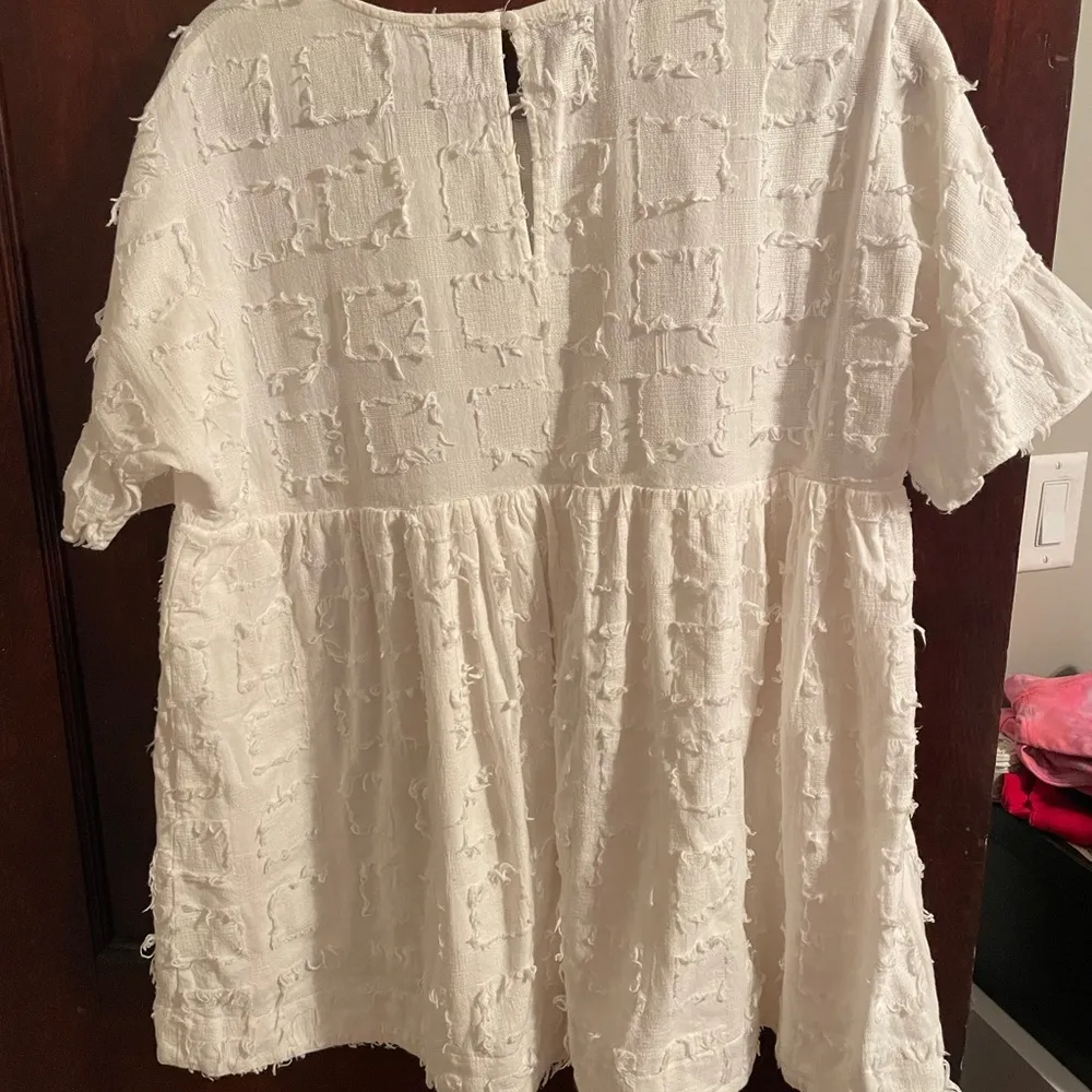 White Tshirt Dress - Image 3