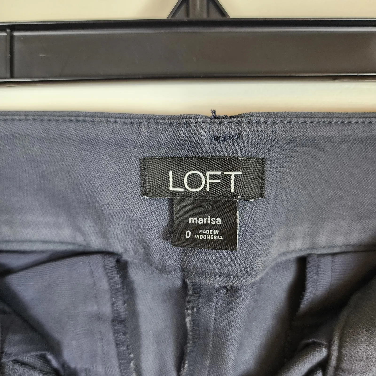 Ann Taylor LOFT Marisa Straight Dress Pants Women Straight Leg Size 0 Grey - Image 4