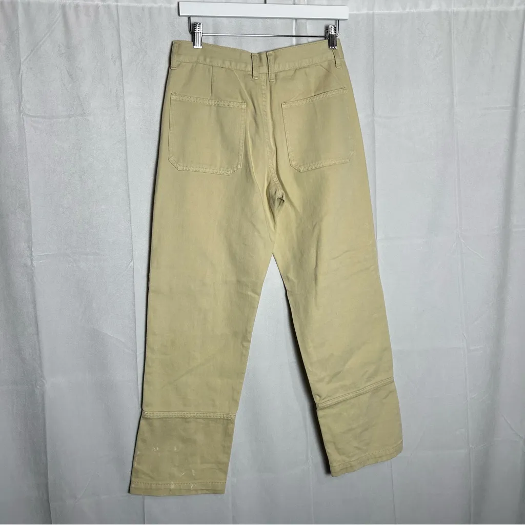 LIONESS  Stacey Cargo Pocket Flat Front Pants Size Small - Image 2