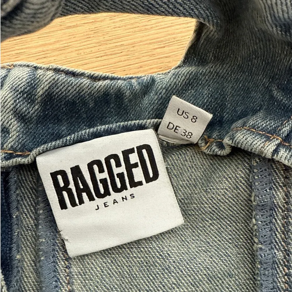 Ragged Priest - Miss World Denim Maxi Dress in Dirty Blue Wash - Image 3