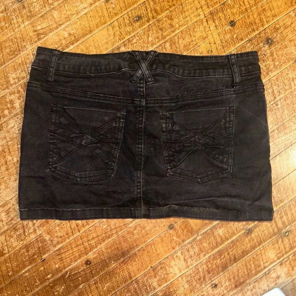 Royal Bones by Daang gothic steampunk M stars micro skirt - Image 2