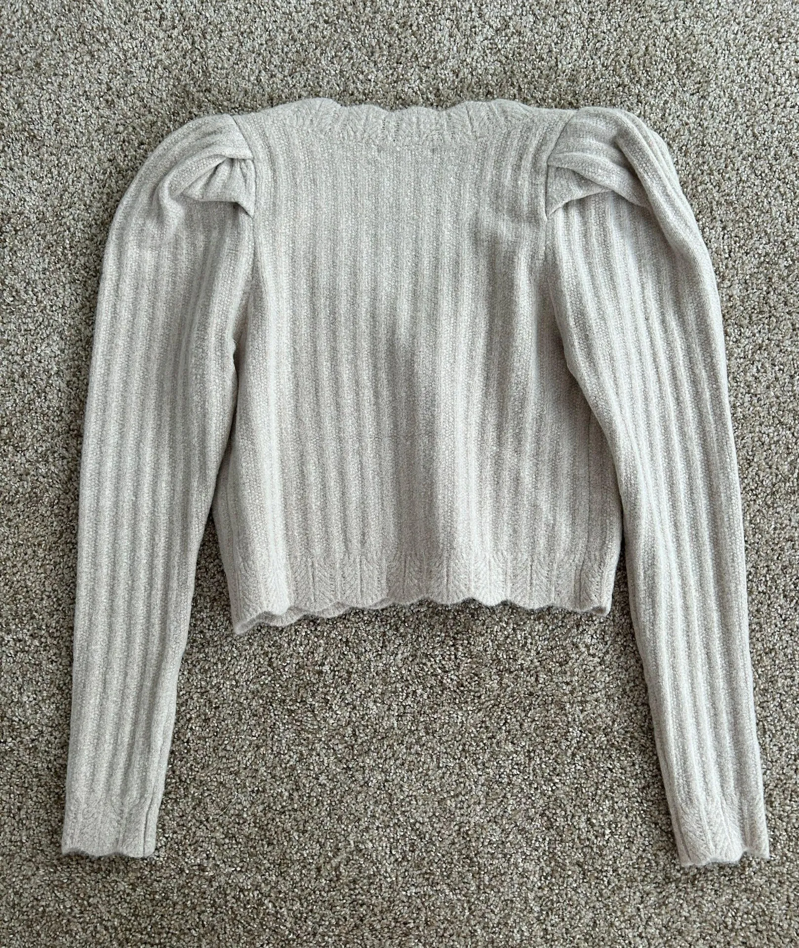 Cream Cardigan White - Image 2