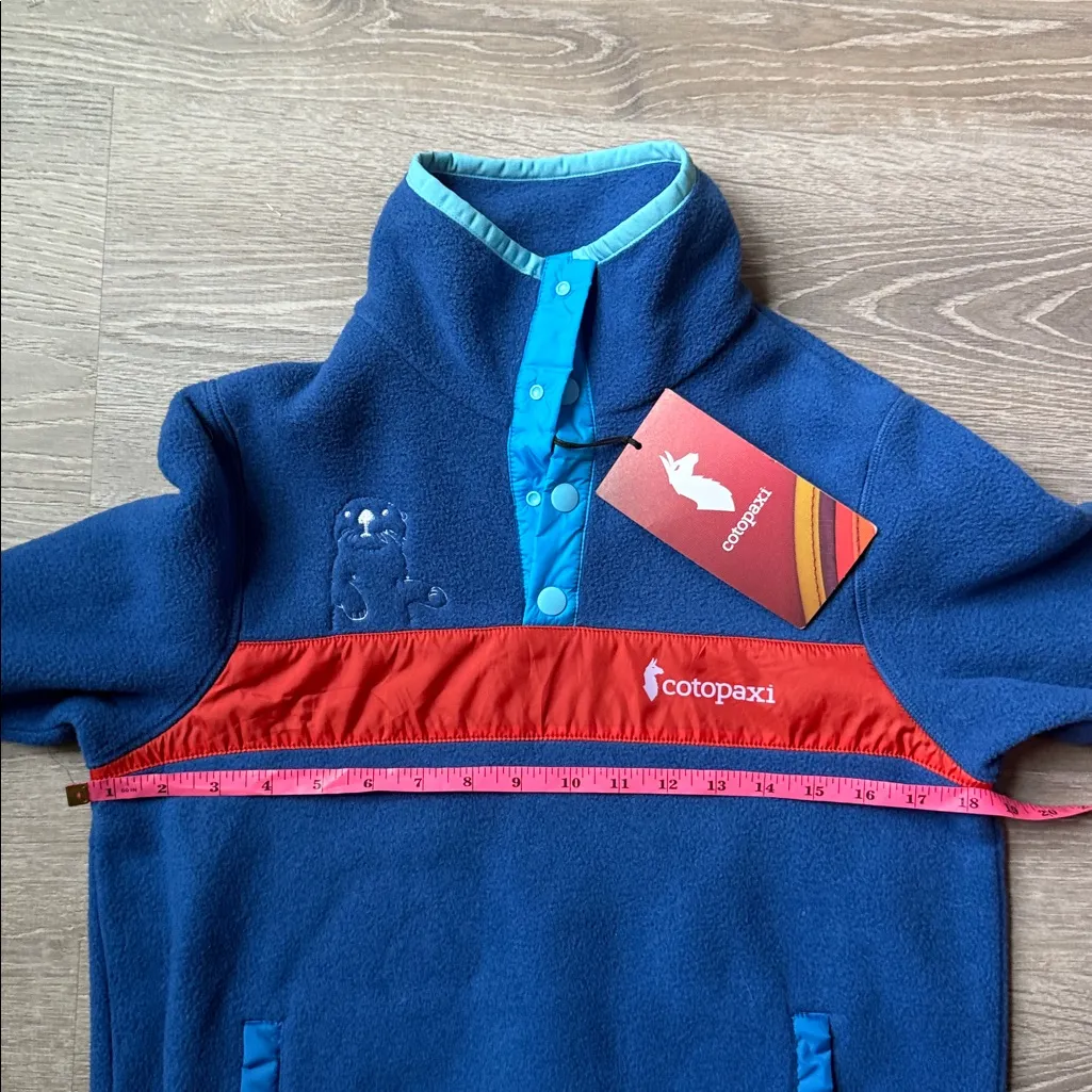 NEW Cotopaxi Teca Fleece Pullover Womens Blue Eyes - Image 8
