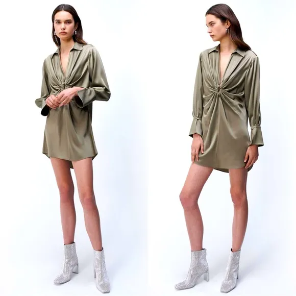 NWT  Roma Mini Dress in Willow Size Small - Image 2