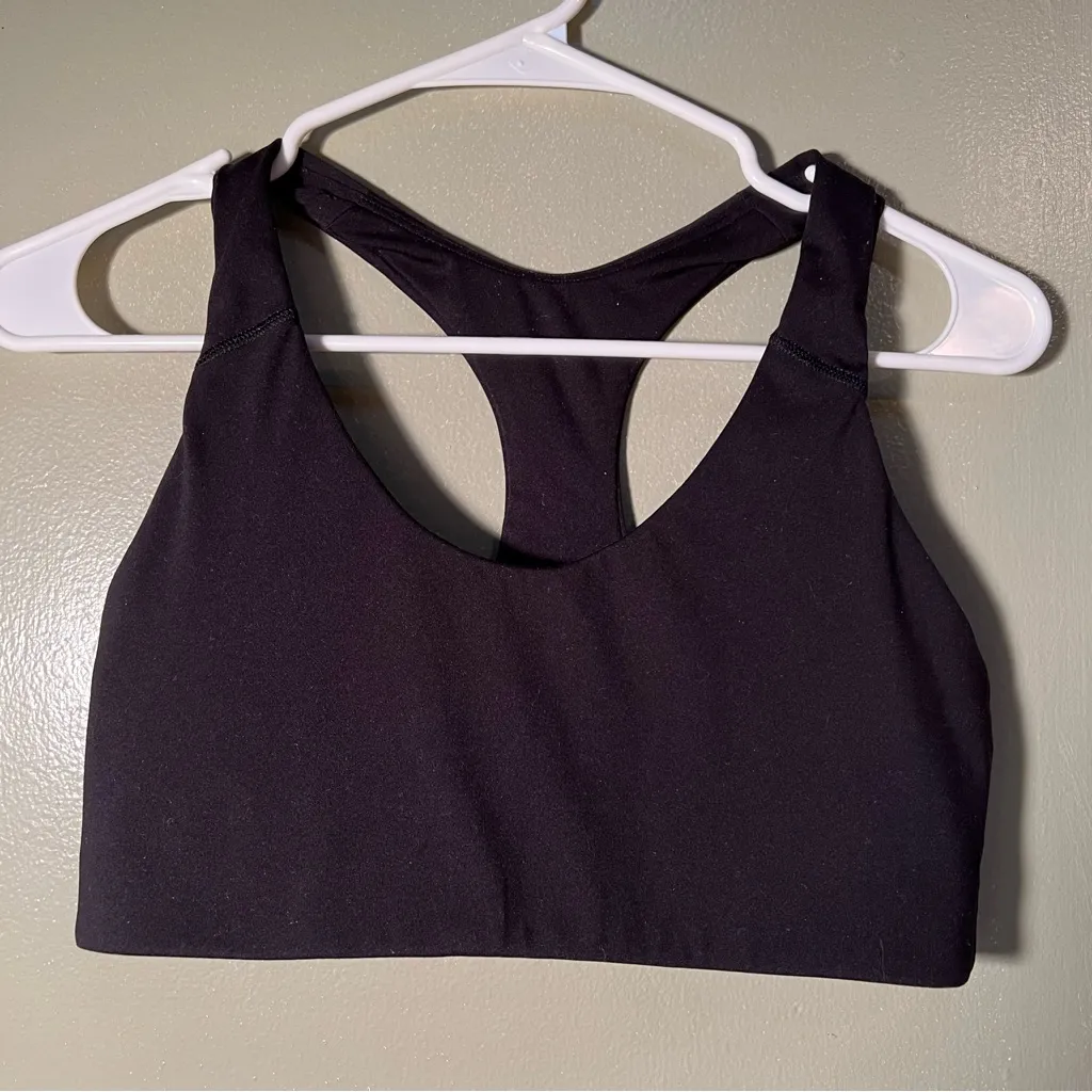 Old Navy Powersoft Medium Support Go-Dry Sports Bra Black - Image 3