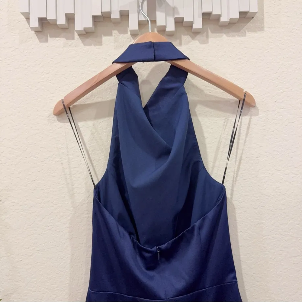 Elliatt Camo Halter Backless Satin Mini Dress Size Small NWT - Image 6