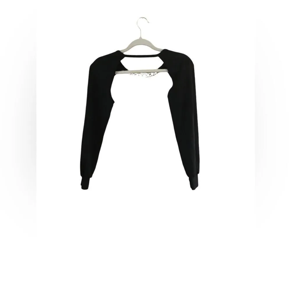 Gold Chain Black Raglan Sleeve Size M - Image 5