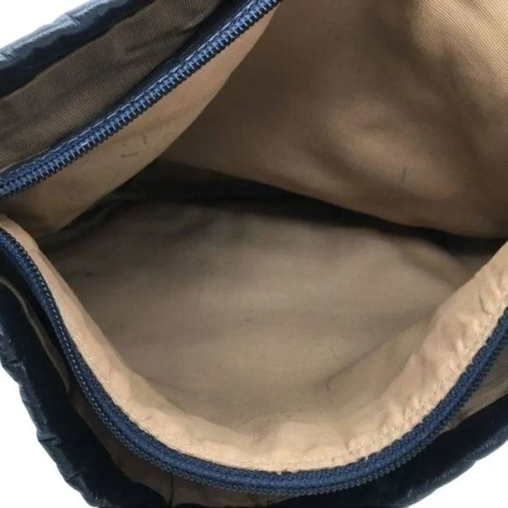 Vintage Anne Klein Black Leather Purse Shoulder Bag - Image 5