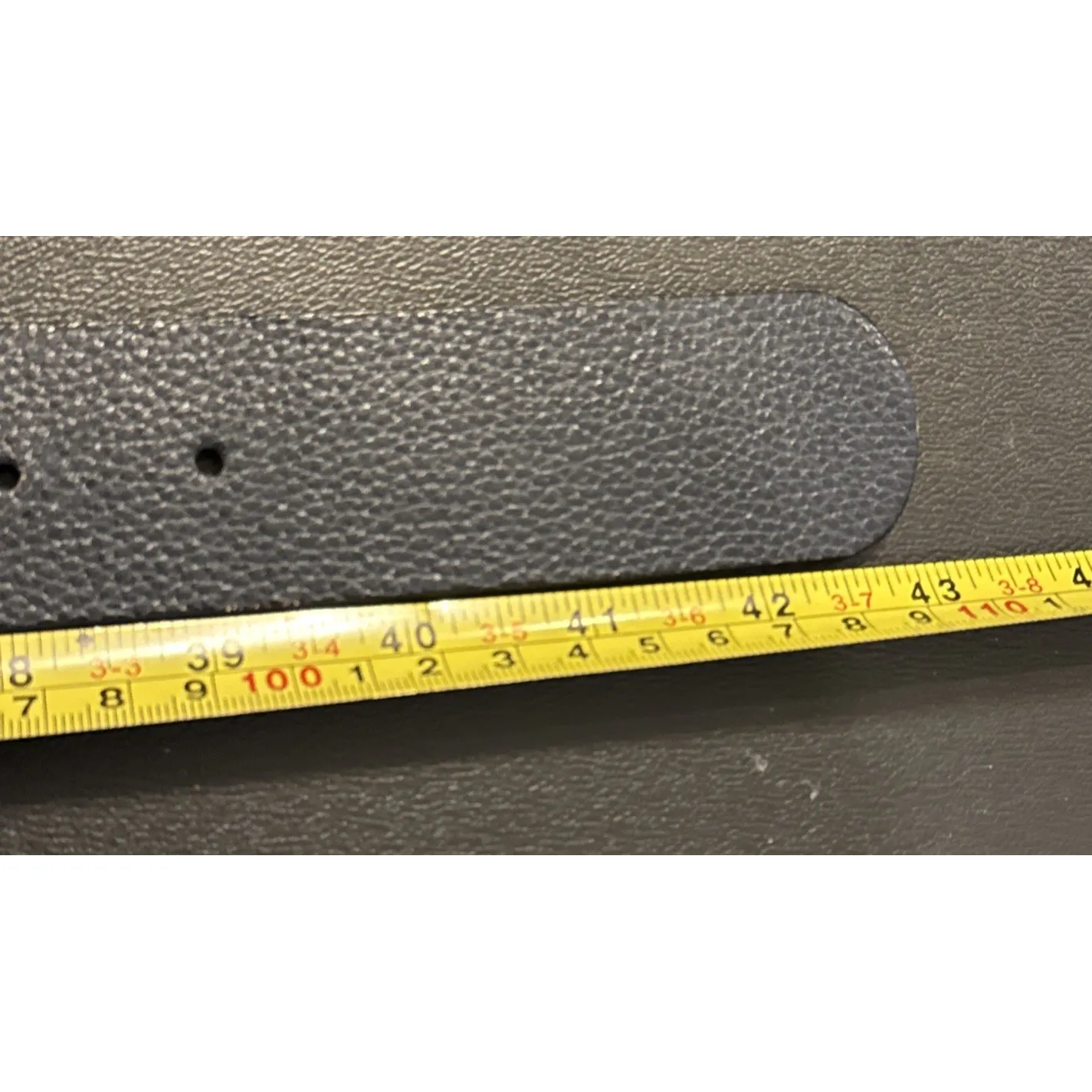 Chicos Womens Medium Animal Print Embossed Buckle Leather Belt Preppy Career‎ - Image 8