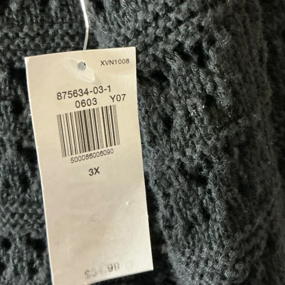 Cropped Open-Knit Sweater Tank Tok - Image 8