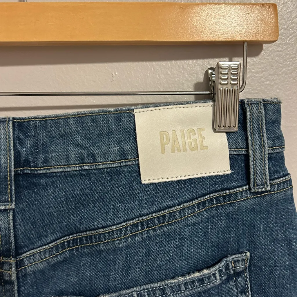 PAIGE Meadow Midi Skirt in Stefania Distressed size 27 (4) - Image 7