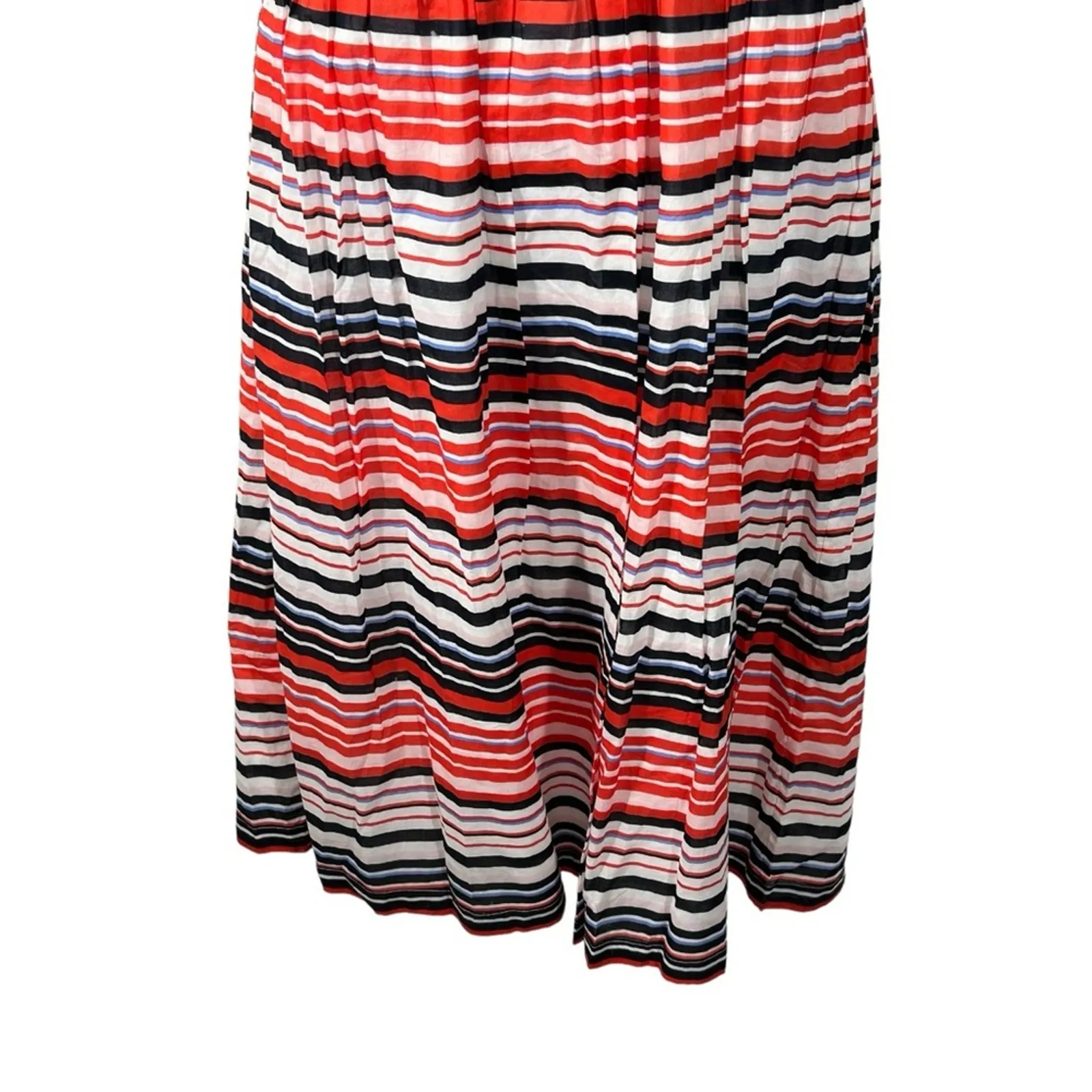 Tommy Hilfiger Nautical Striped Sleeveless Midi Dress Size 10 | Summer Chic - Image 5