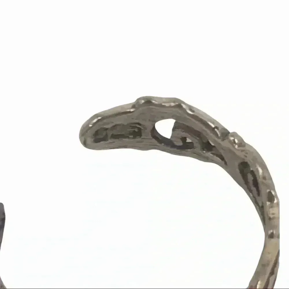 925 TOE RING XS STAMPED STERLING SILVER WAVES IN THE WIND ADJUSTABLE - Image 10