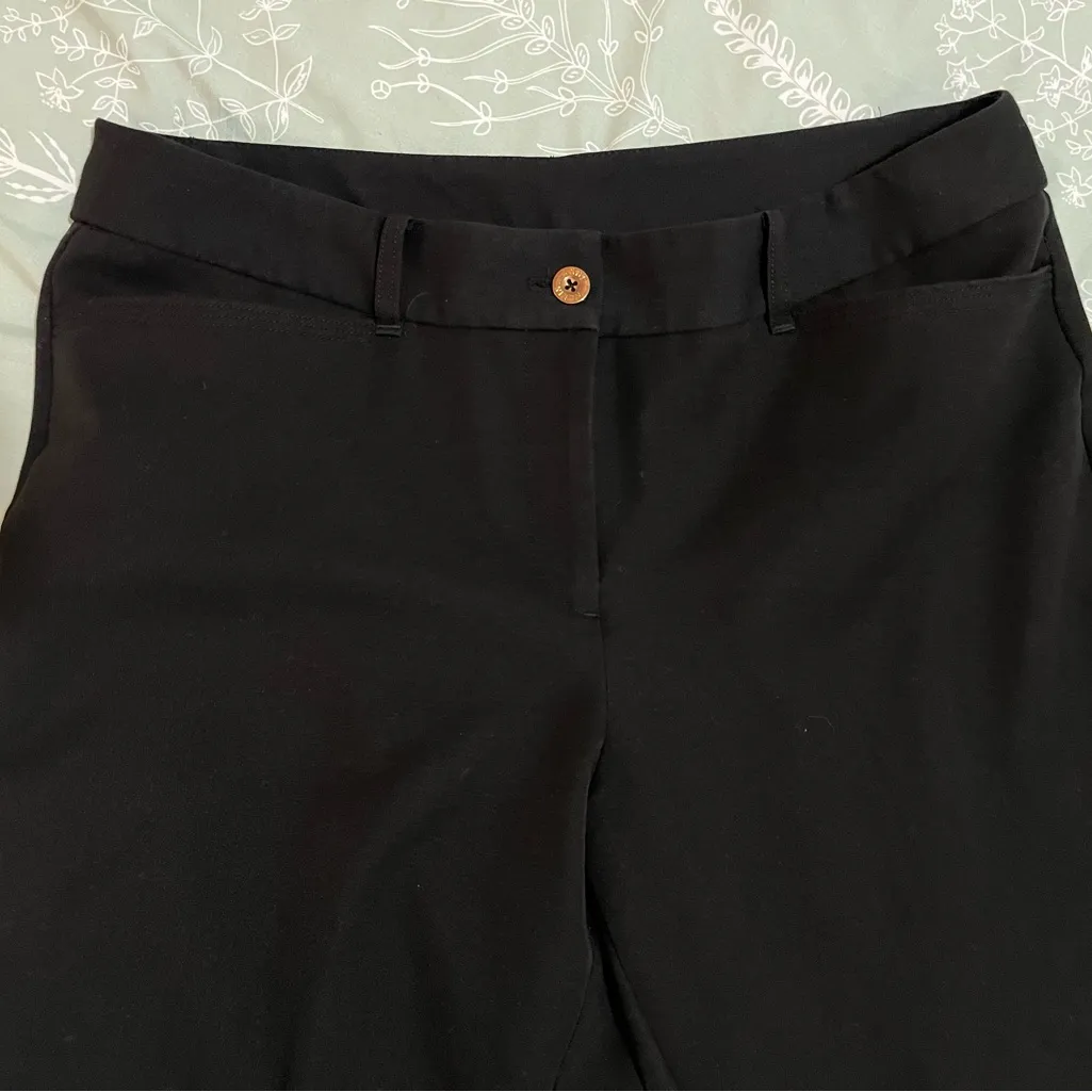 Anne Klein Black Trousers Dress Pants Sz L 12 14 - Image 5