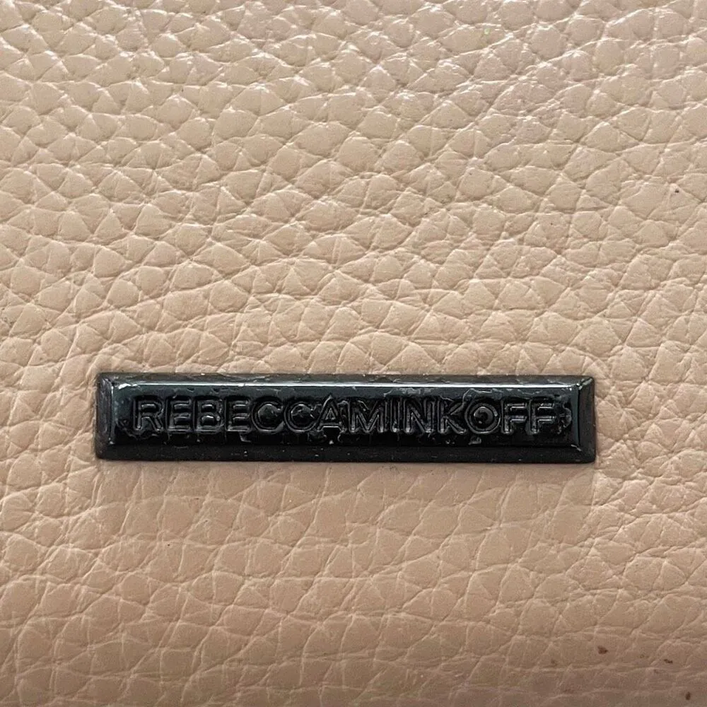 Rebecca Minkoff Regan iPhone Wristlet Nude Blush Wallet Leather - Image 4