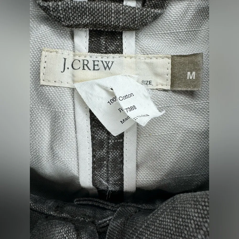 J. Crew Denim Jacket Women’s Size M Grey - Image 7
