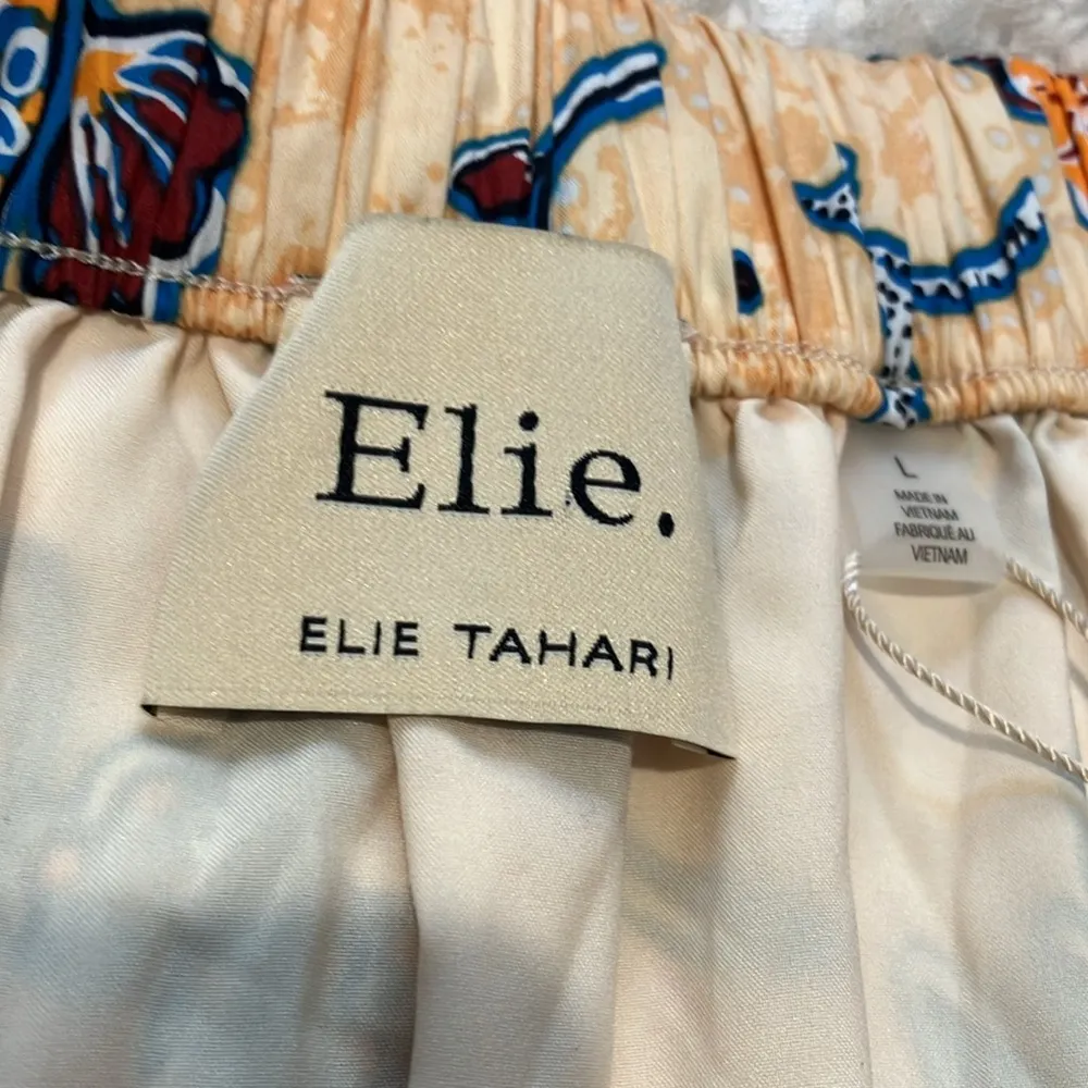 Ellie maxi skirt fall colors elastic waist cute w/ a rust colored blouse NWT - Image 5