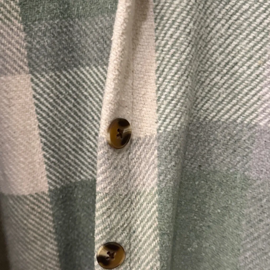 NastyGal Plaid Button-Up Shirt Jacket - Image 3