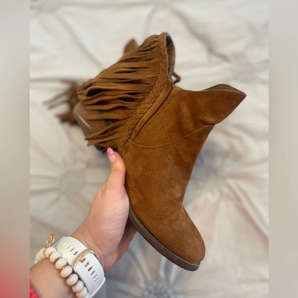 | fringe booties - Image 2