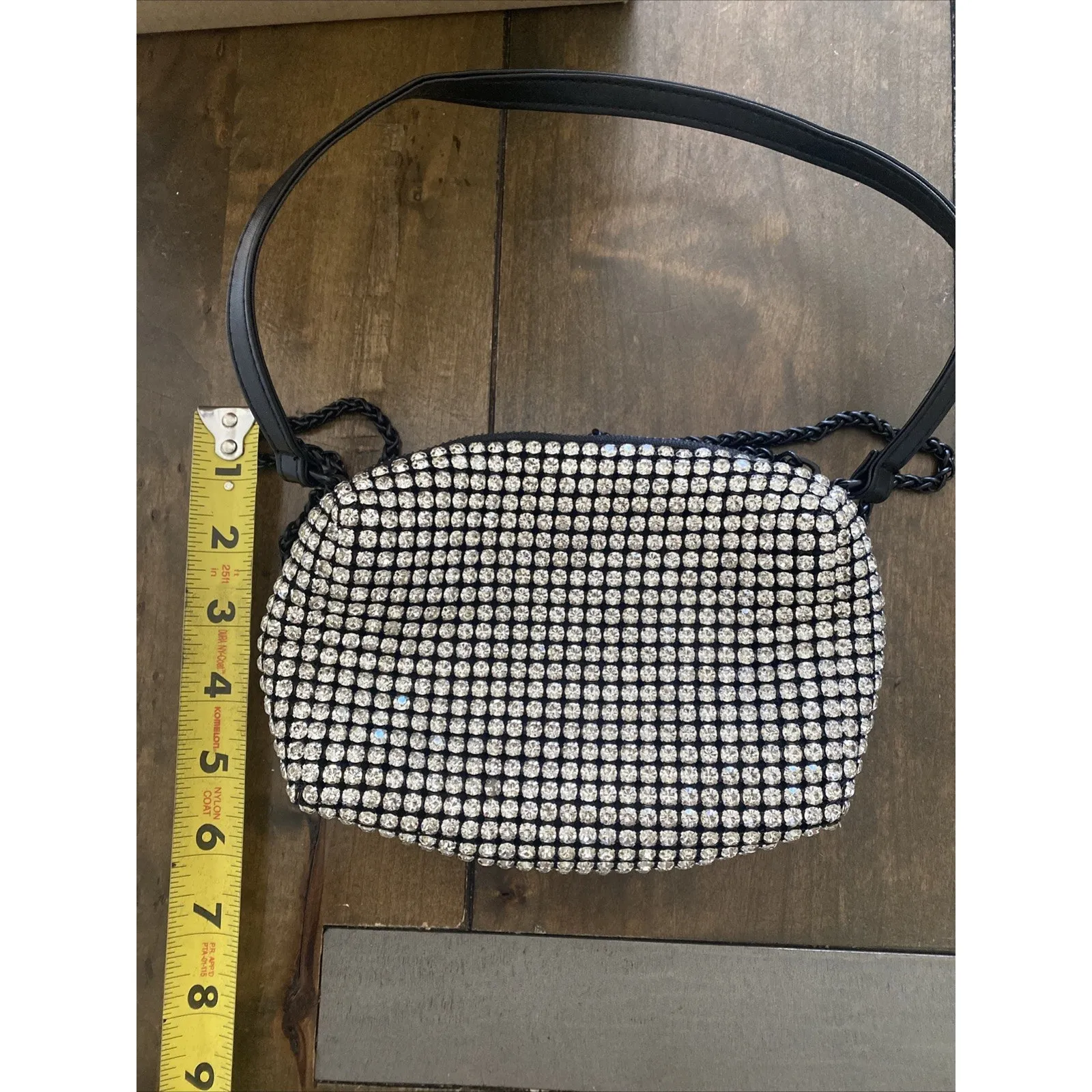 Bedazzle‎ All over Shoulder Bag Event Glam Chain - Image 8