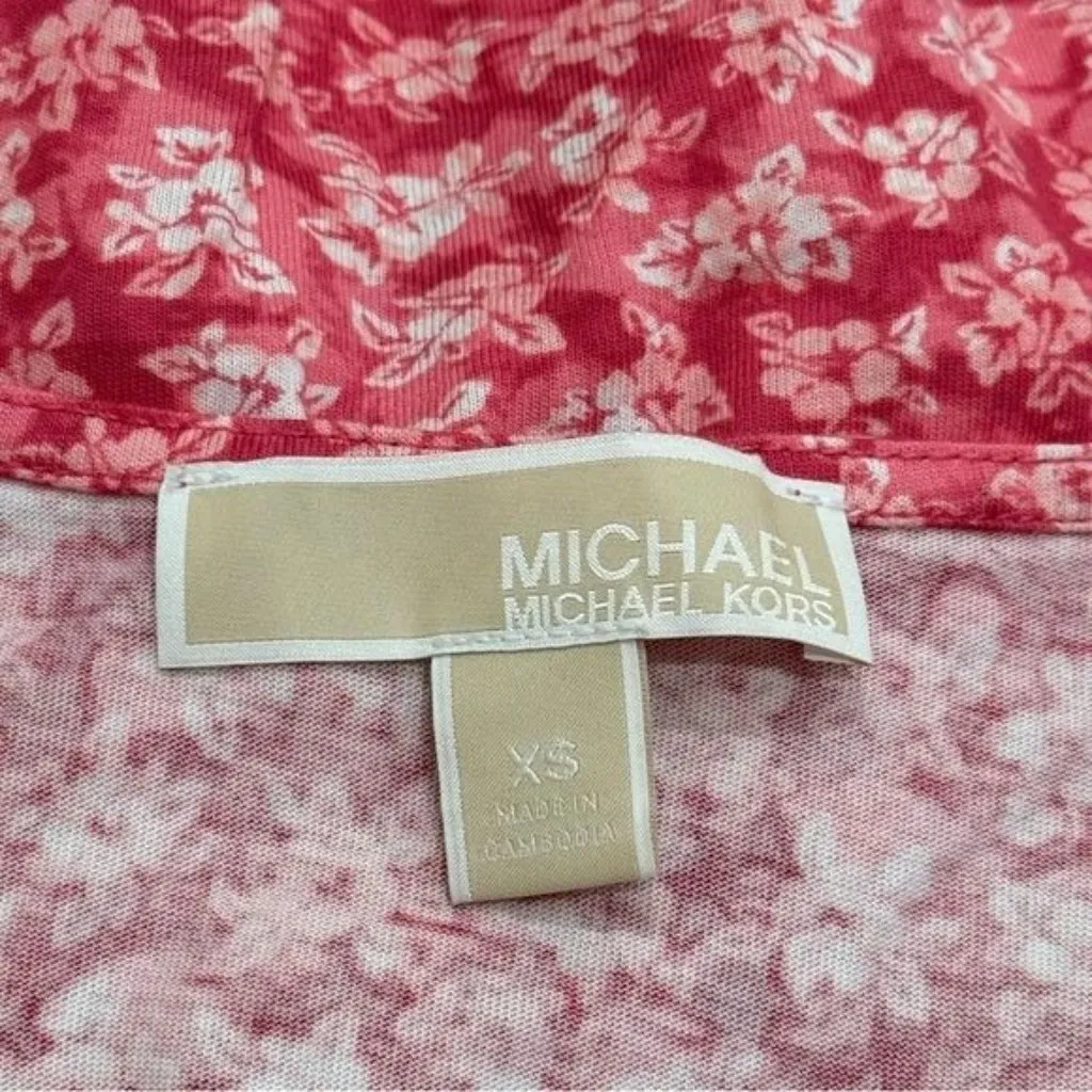 Michael Kors Pink White Daisy V - Image 7