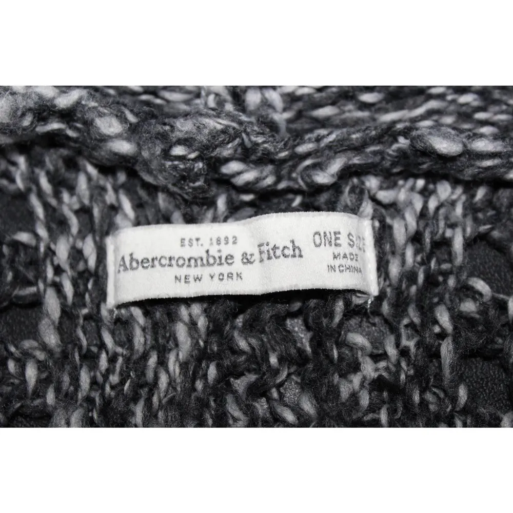 Womens Abercrombie & Fitch Heather Gray Knit Crochet Shrug Sweater Size One Size - Image 3