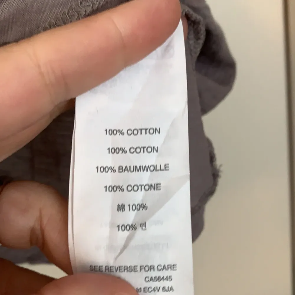 JCrew Gray Sequin Scoopneck Tee Size Small - Image 7