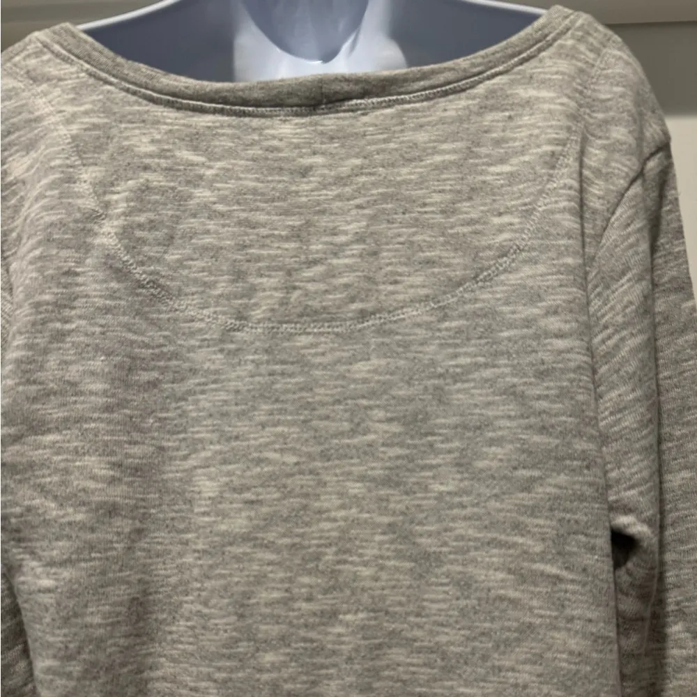 Maurices Gray & Cream Lace Knit Dress XL | Casual Comfortable Athleisure Boho - Image 6